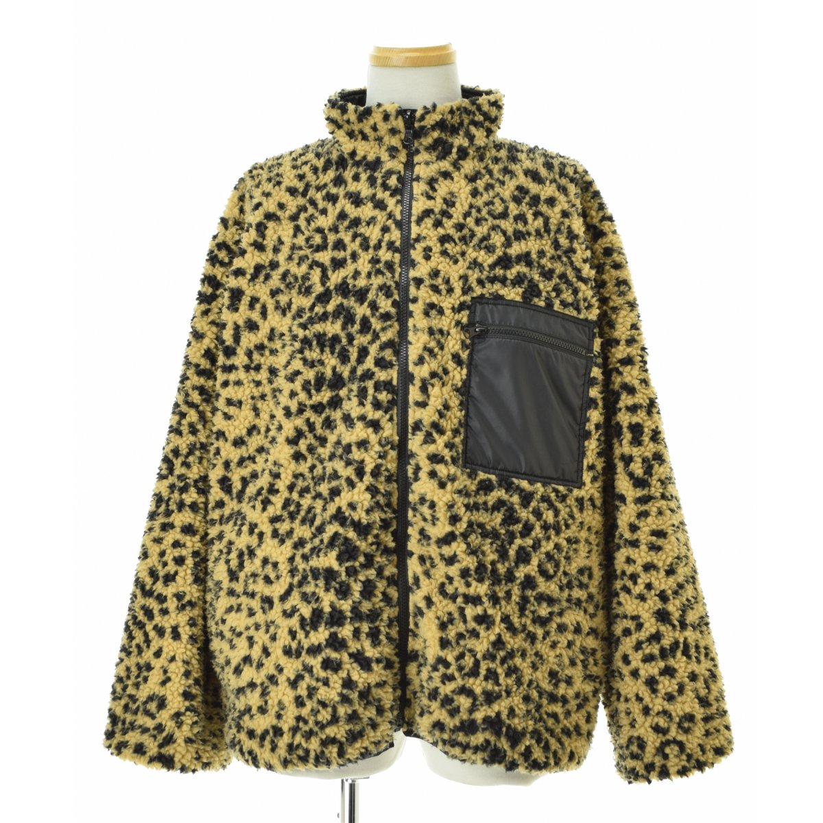 【中古】【期間限定値下げ】CRIMIE / クライミー CR1-02L5-JK16 REVERSIBLE LEOPARDO BOA JACKETフリースジャケット【cacgadcb-m】
