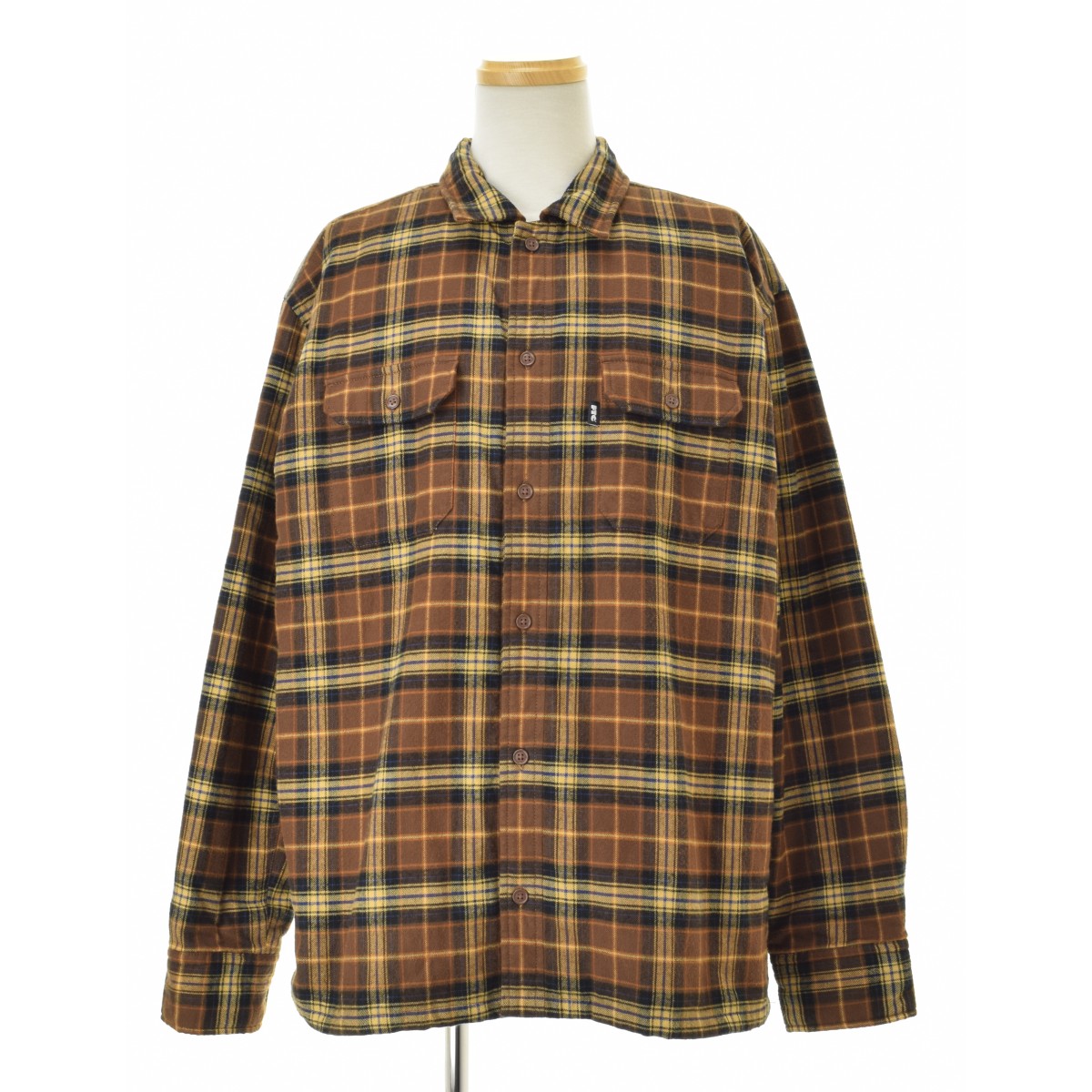 FTC ネルジップシャツ BRUSHED PLAID NEL SHIRT – FTC