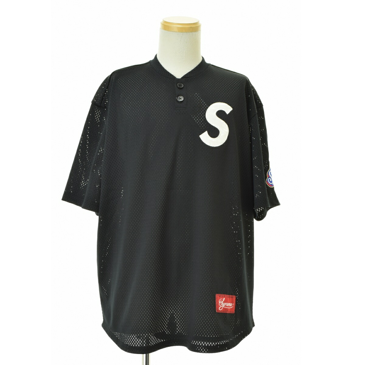 【中古】SUPREME / シュプリーム 25SS S Logo Baseball Henley半袖カットソー【cacfbaaj-m】
