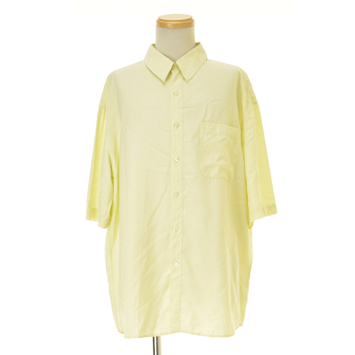 【中古】【期間限定値下げ】LEMAIRE / ルメール 96-01-21-01410 シルク五分袖シャツ【cacfbace-m】 15,257円