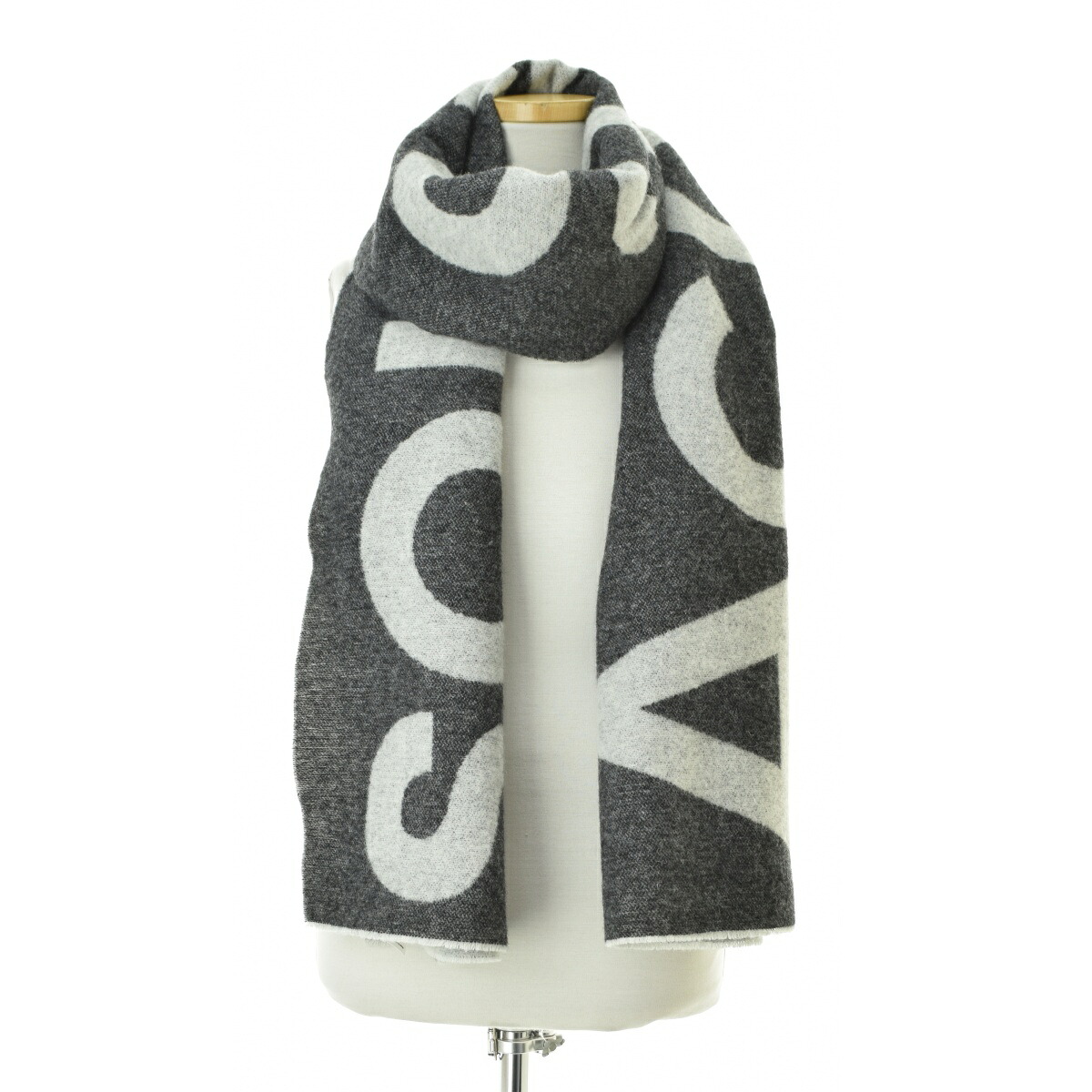 【中古】Acne Studios / アクネストゥディオズCA0104 JACQUARD LOGO SCARFマフラー【cacgaecg-z】｜ブランド古着の買取販売カンフル