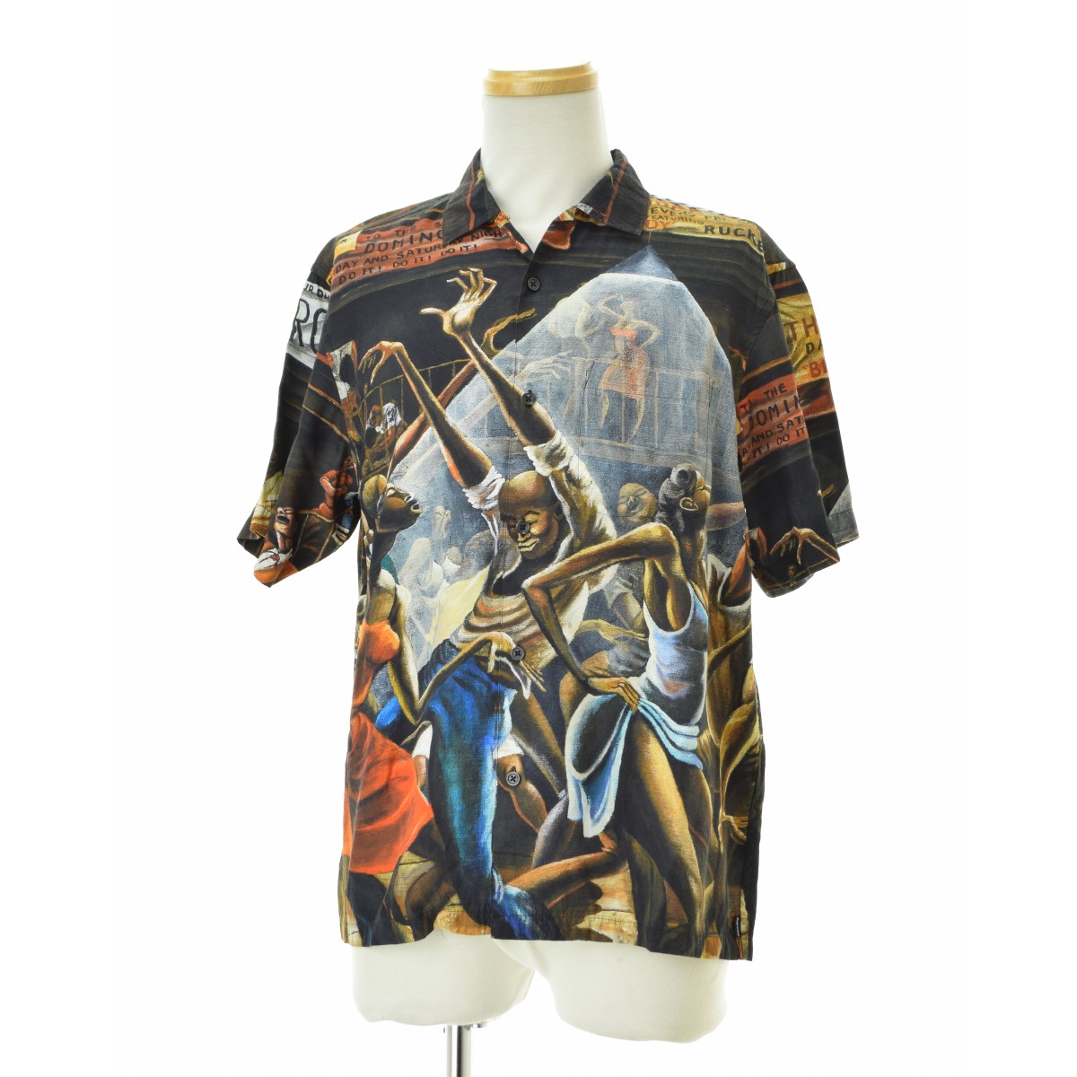 【中古】SUPREME × Ernie Barnes / シュプリーム × アーニーバーンズ 25SS Ernie Barnes S/S Shirt Dance半袖シャツ【cacgabba-m】