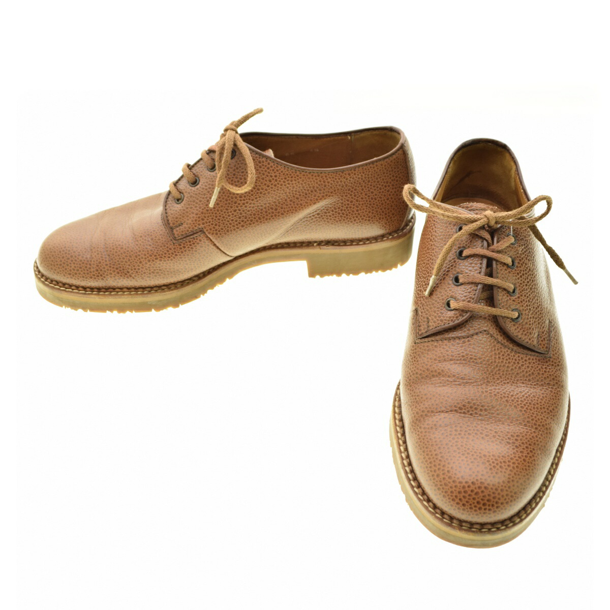 【中古】GIORGIO ARMANI / ジョルジオアルマーニ イタリア製 4ホール プレーントゥレザーシューズ【cacfbaae-z】 13,277円