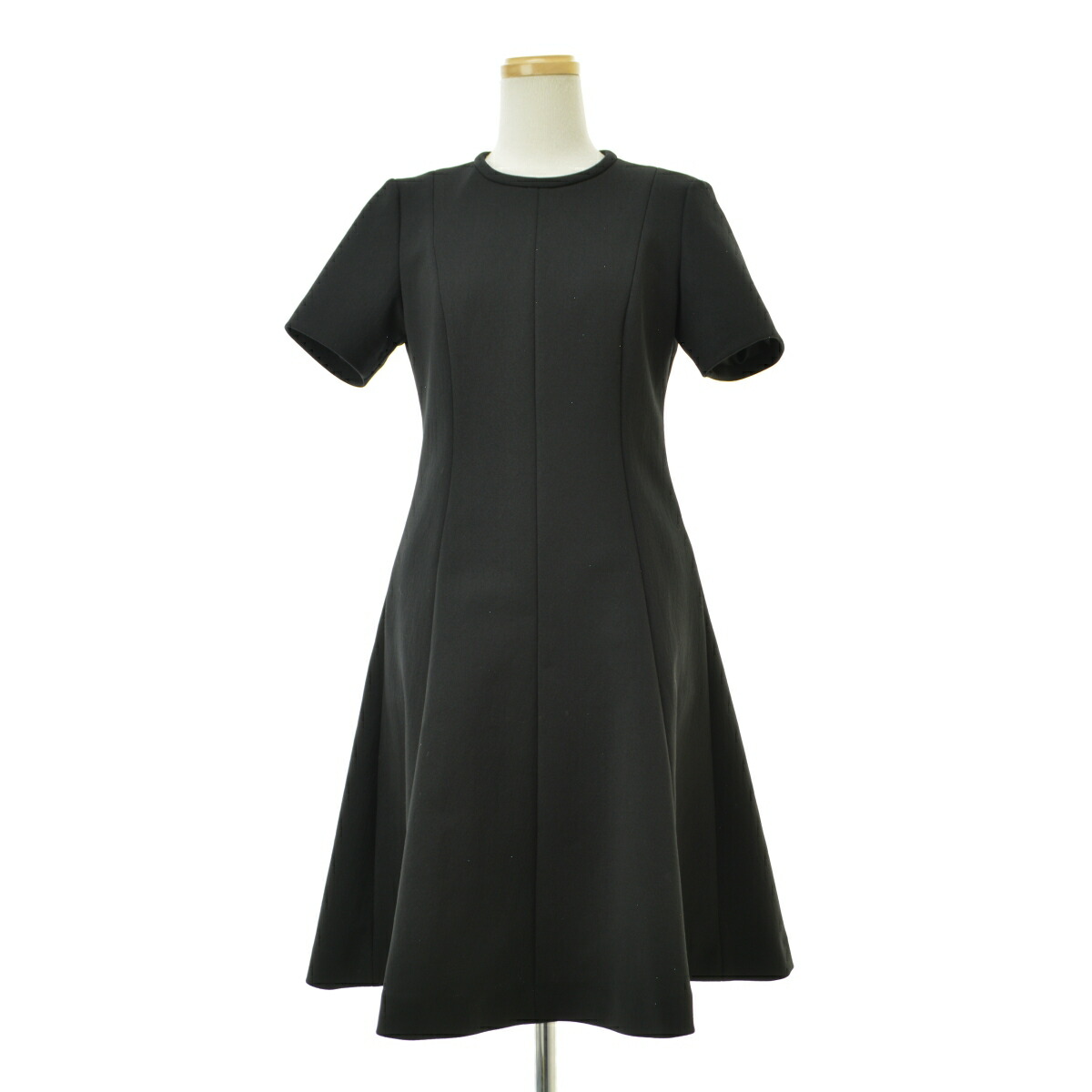 【中古】ESTNATION / エストネーション 22AW 22-109-11-080316 ダンボールニットミニ フレア半袖ワンピース【cacdadca-l】