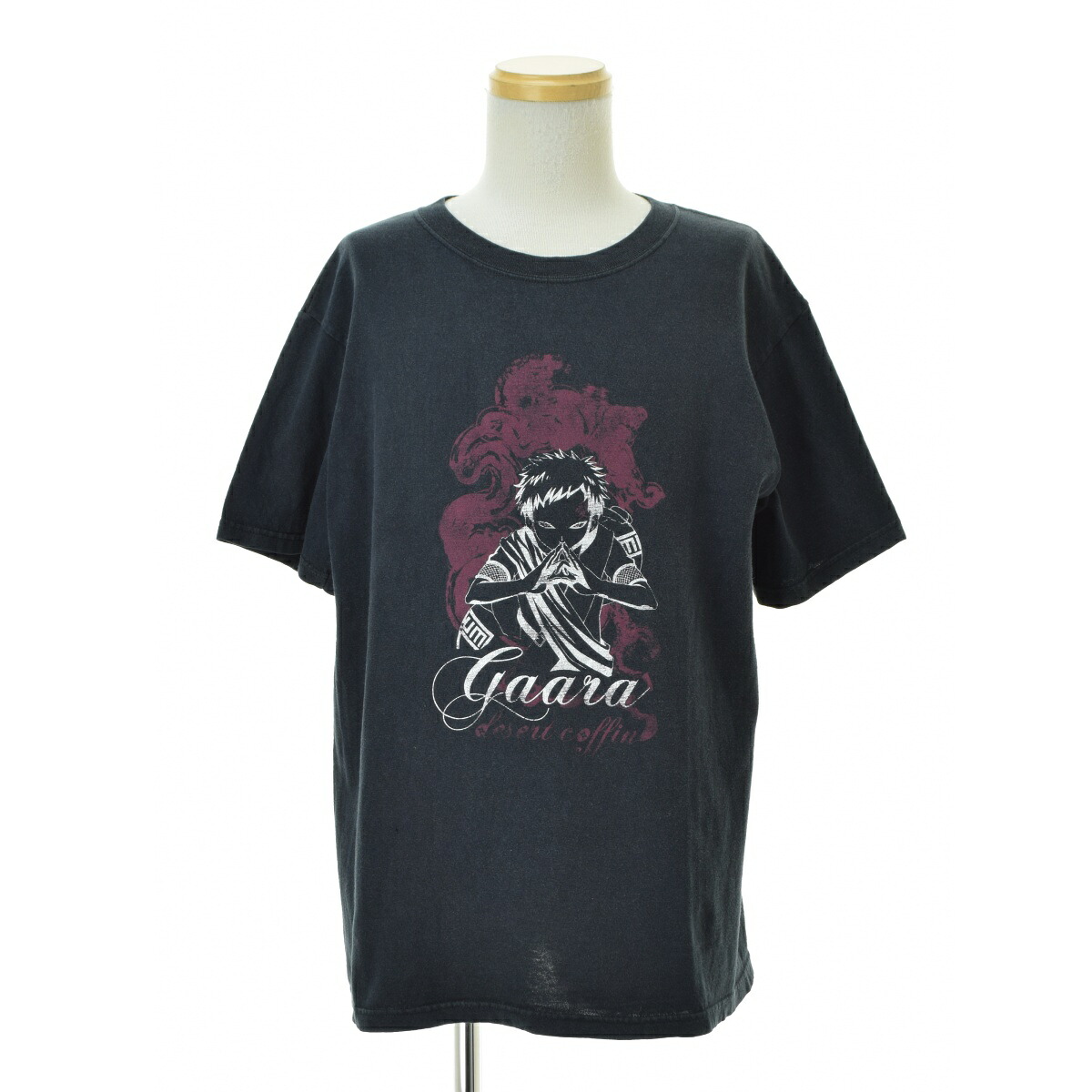 【中古】NARUTO / ナルト00s 我愛羅半袖Tシャツ【cacgahbj-m】｜ブランド古着の買取販売カンフル