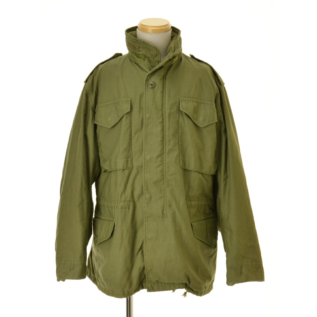 【中古】US ARMY / ユーエスアーミー 70s～ DEFENSE PERSONNEL SUPPORT CENTER製 M-65 M65 3rdフィールドジャケット【cacfbacg-m】