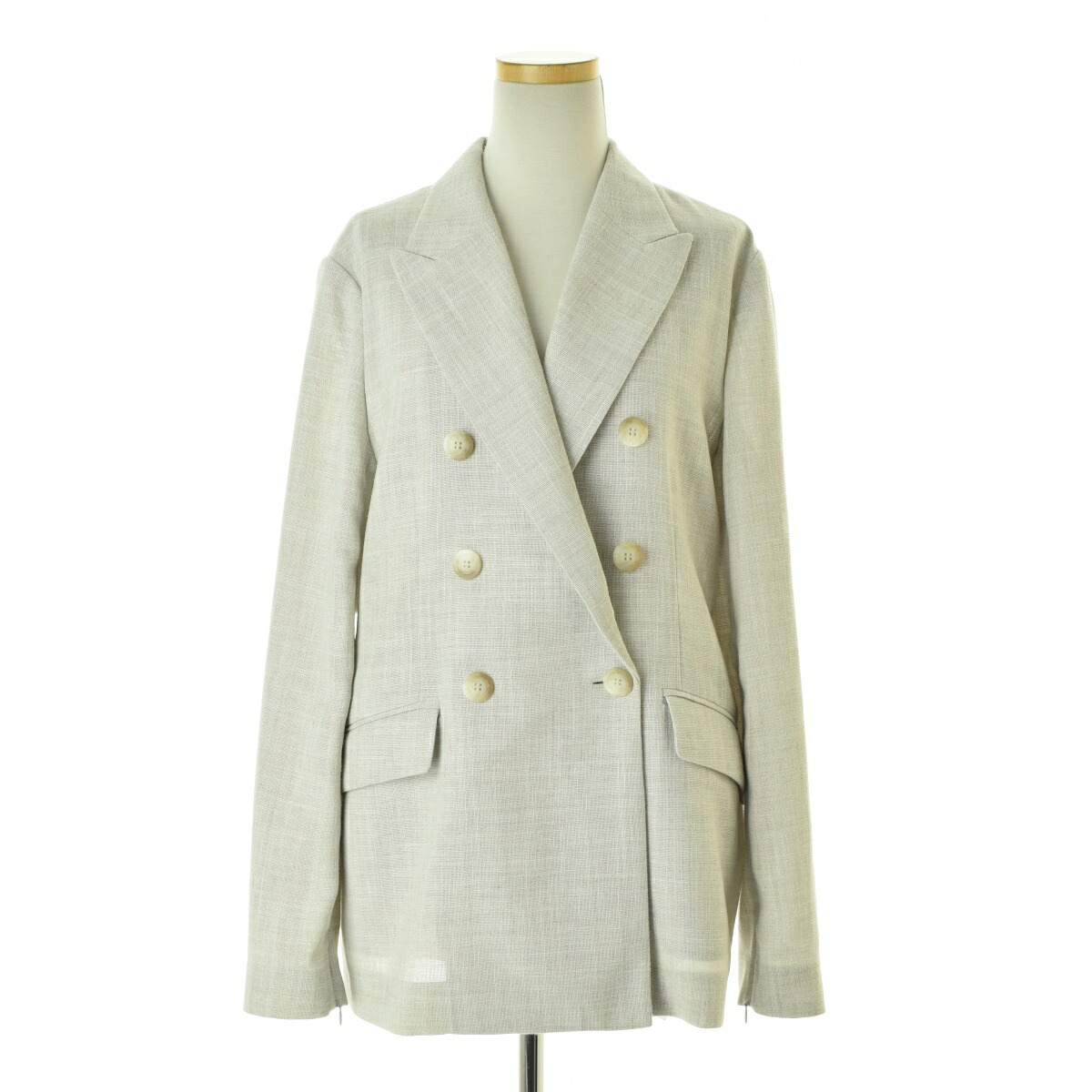 【中古】SPICK AND SPAN / スピック アンド スパン 25SS 25010240506020 ドンゴロスダブルジャケットテーラードジャケット【cacfagci-l】