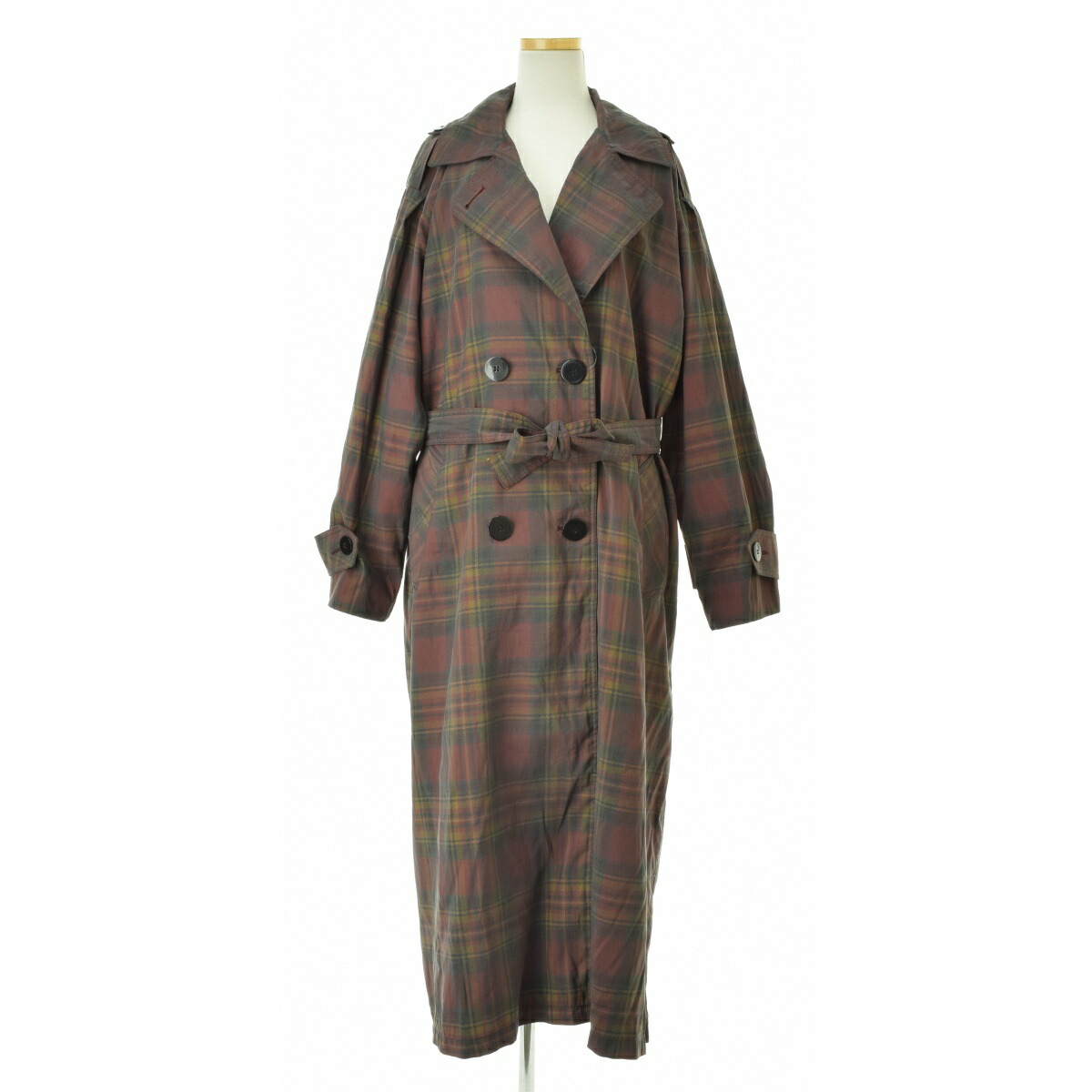 楽天市場】【中古】angelo litricoナポレオンコートトレンチコート