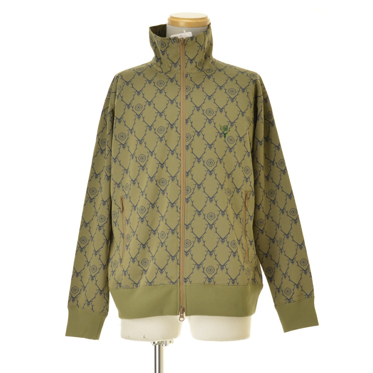 【中古】【期間限定値下げ】South2 West8 / S2W8 / サウストゥウエストエイトMR812 Trainer Jacket - Poly Jq. / Skull&Targetジャケット【cacgahae-m】|ブランド古着の買取販売カンフル