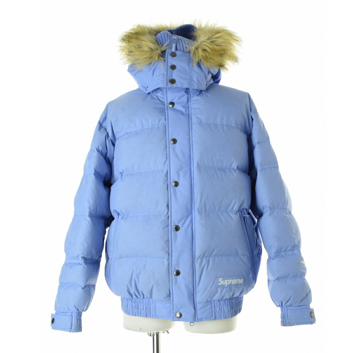 【中古】SUPREME / シュプリーム 25AW Facemask 700-Fill Down Puffer Jacket Light Blueダウンジャケット【cacgadcf-m】