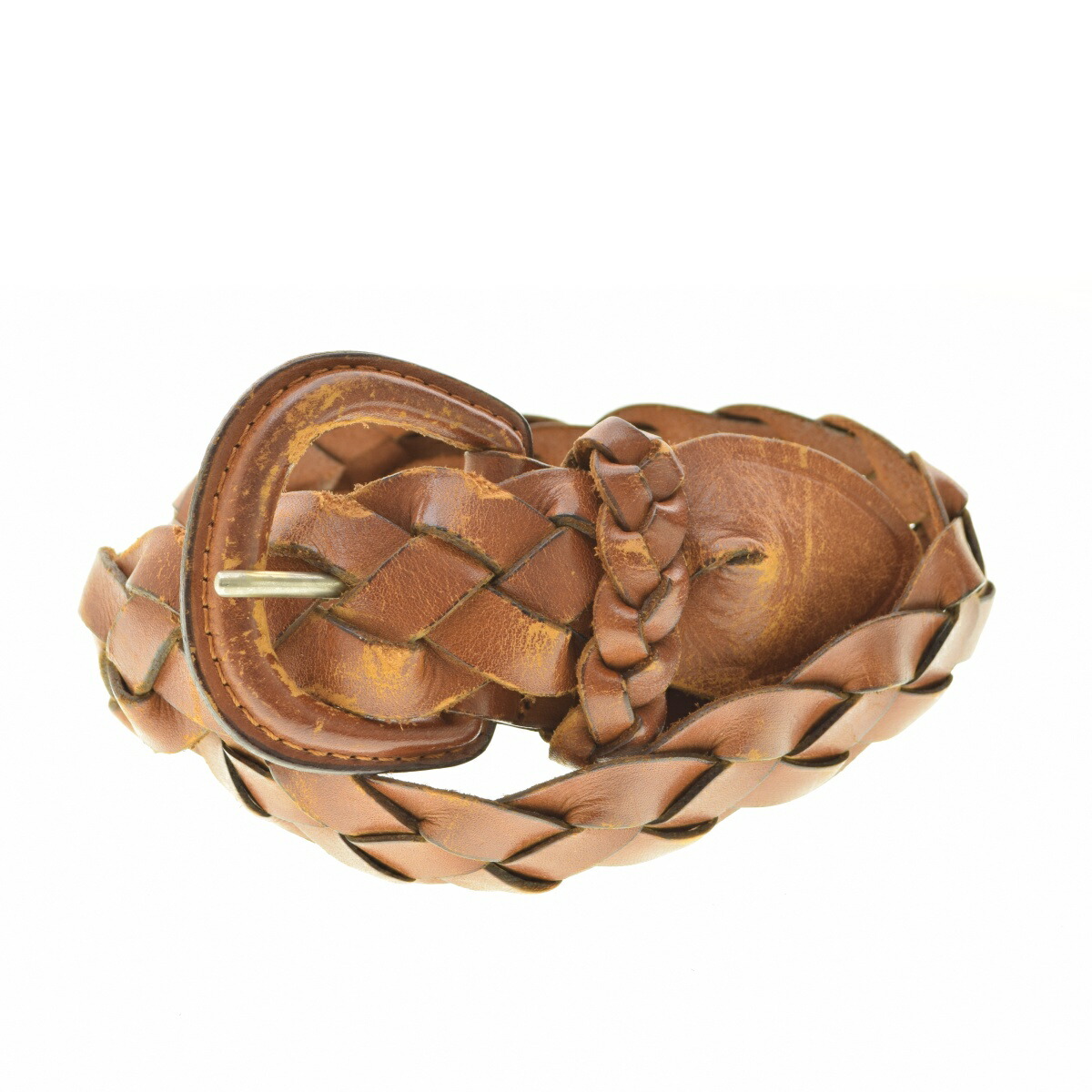 美品　 L'AIGLON レグロン　 本物のクロコダイル ベルト 100/40 men's>L'AIGLON 