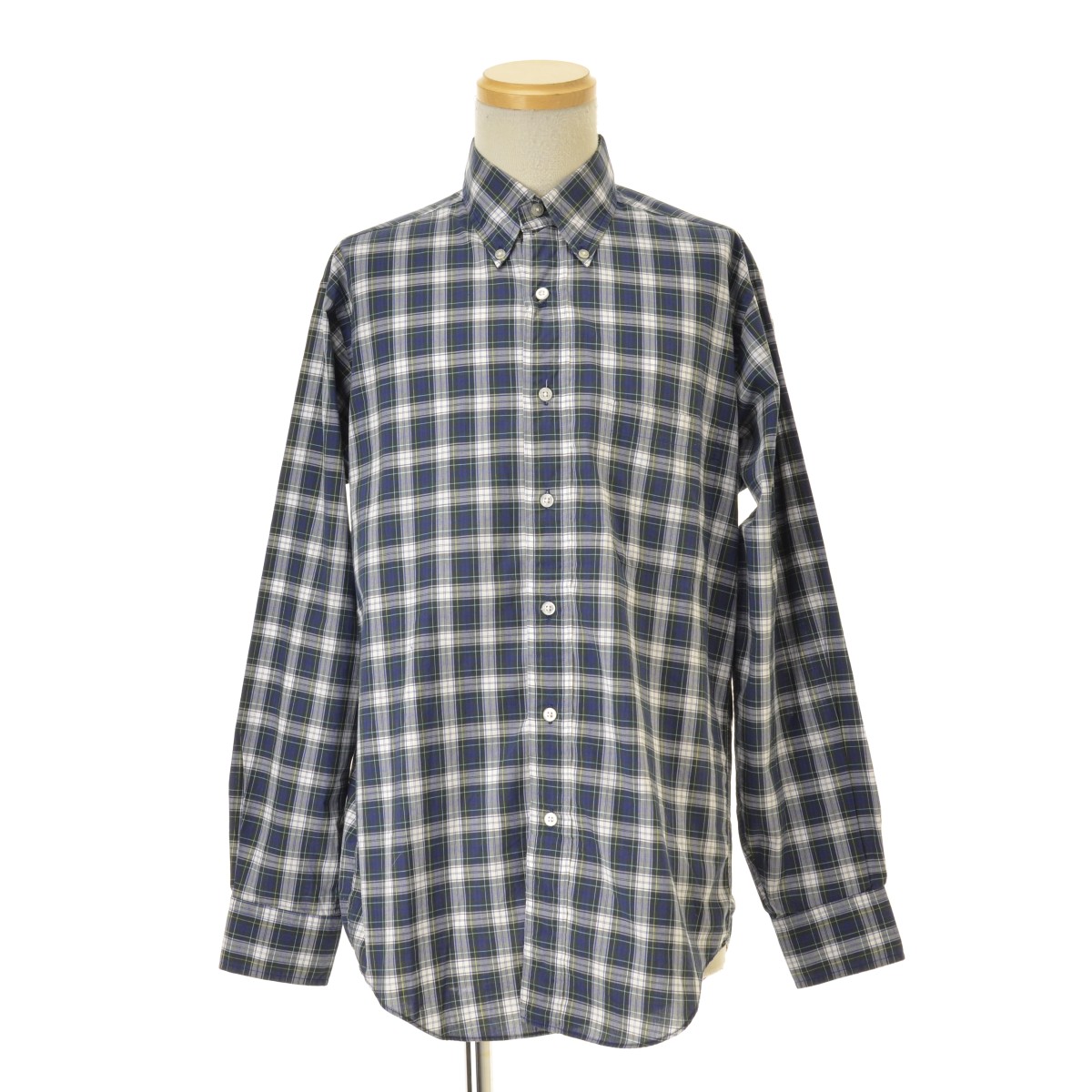 【中古】L.L.BEAN / エルエルビーン ～90s タータンチェック ボタンダウン長袖シャツ【cacgabai-m】