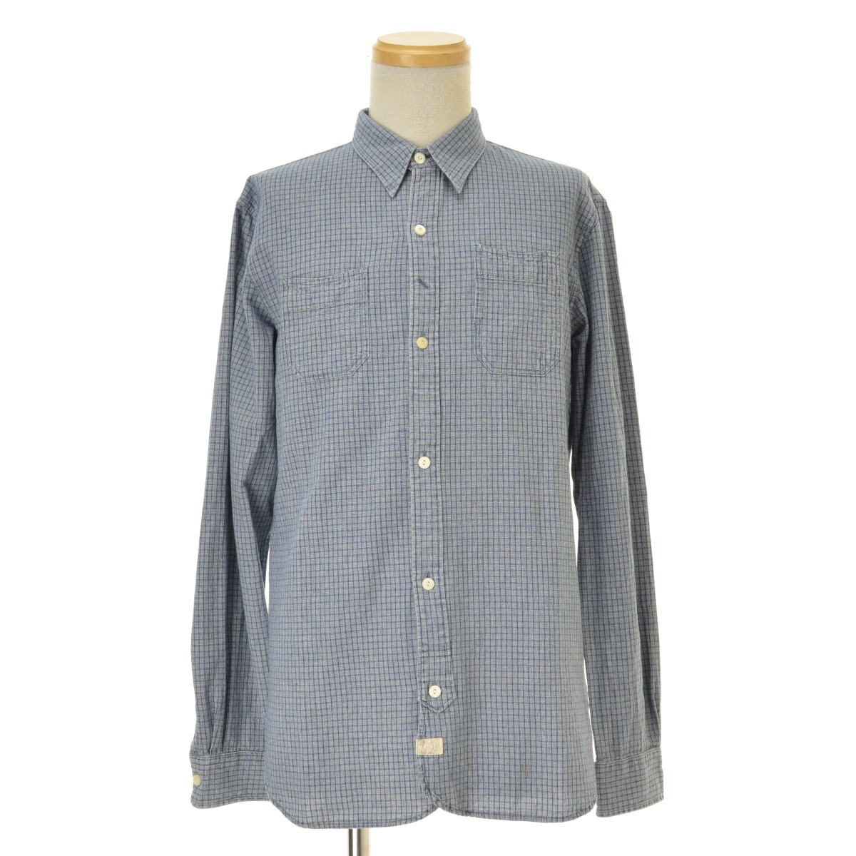 楽天市場】RRL ダブルアールエル BLACK DENIM WORK SHIRT ブラック