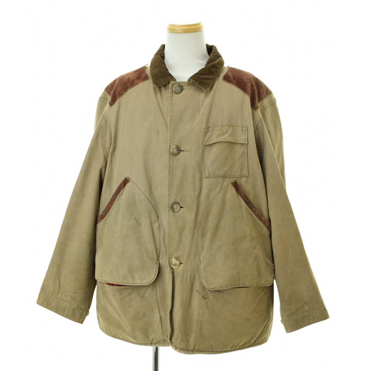 【中古】【期間限定値下げ】Bill Boatman / ビルボートマン60s スエード切替 ハンティングジャケット【cacgadcb-m】｜ブランド古着の買取販売カンフル