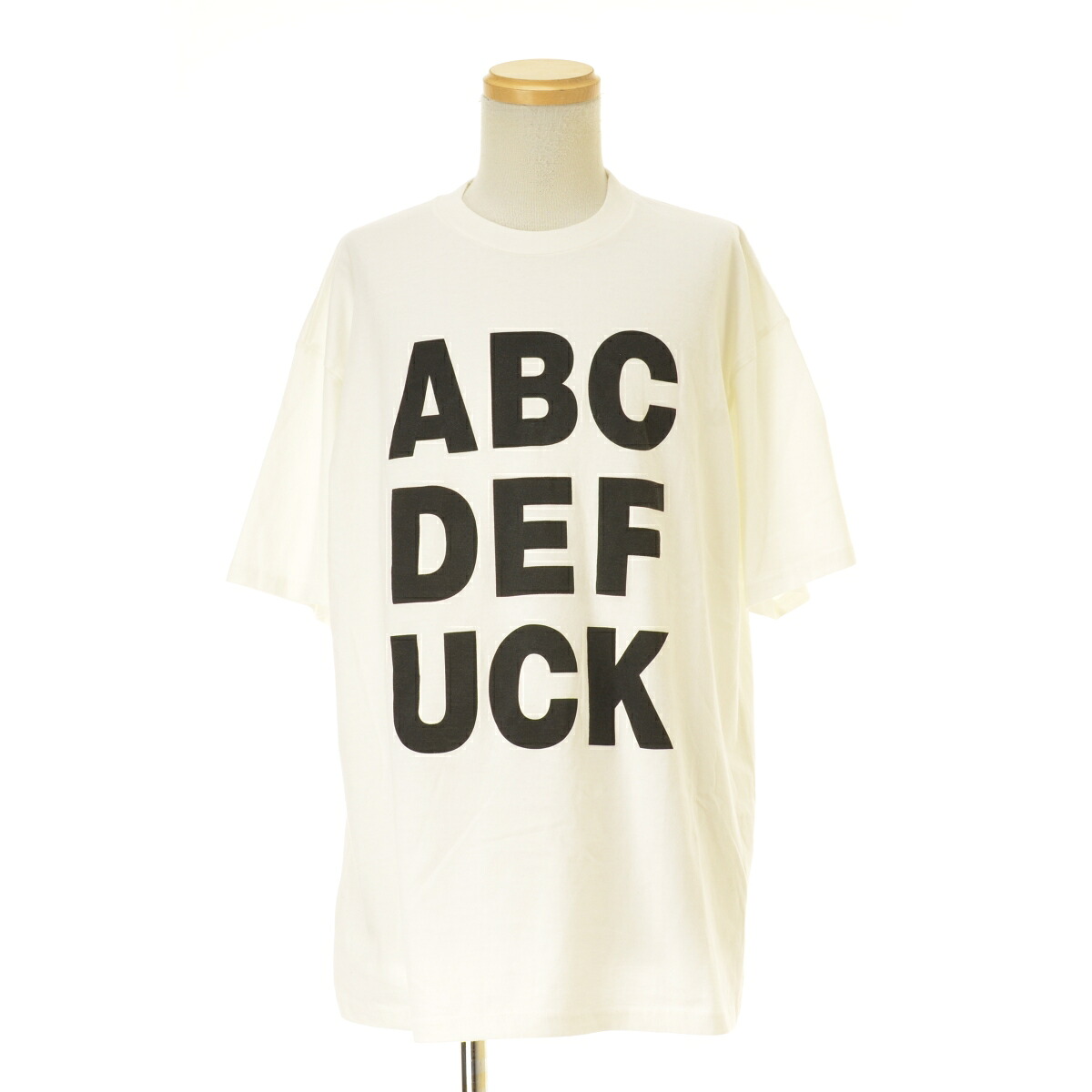 【中古】HYSTERIC GLAMOUR × TSUYOSHI NOGUCHI 野口強 / ヒステリックグラマー × TSUYOSHI NOGUCHI 野口強 02201CT32 TRENDEX オーバーサイズTシャツ半袖Tシャツ【cacgabda-m】