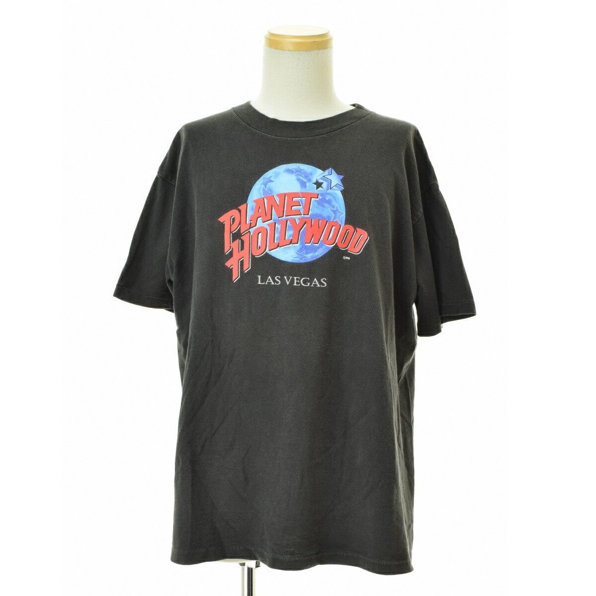 【中古】古着 / フルギ 90s PLANET HOLLYWOOD LAS VEGAS半袖Tシャツ【cacfbacd-m】