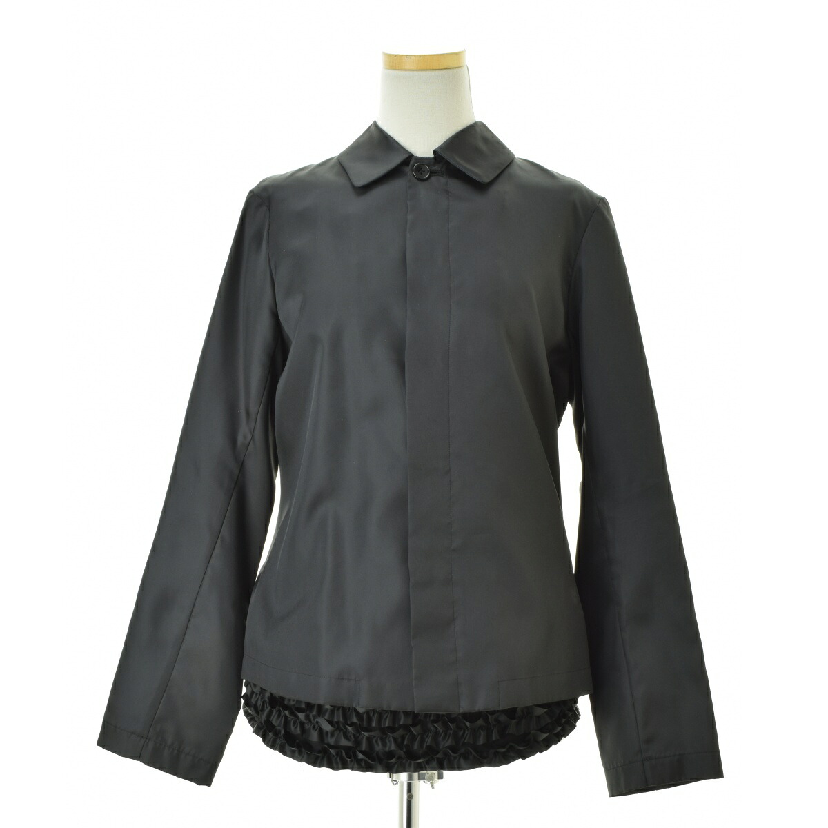 【中古】COMME des GARCONS TRICOT / コムデギャルソン トリコ 90s AD1999 TJ-10001M ウエストフリル長袖ブラウス【cacgabcf-l】
