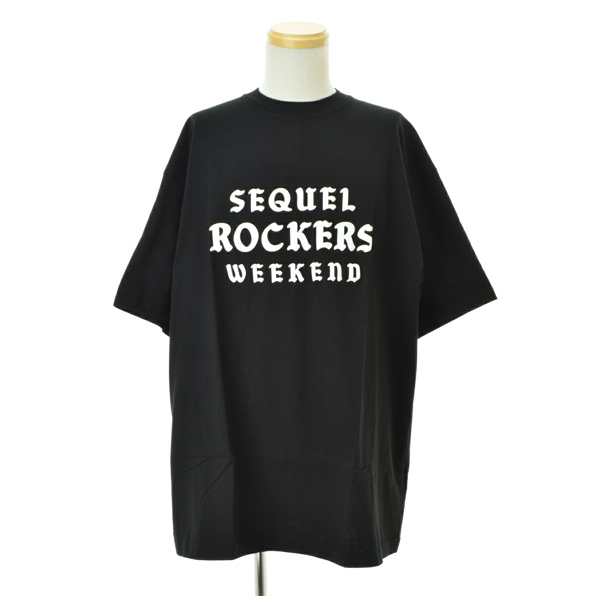 【中古】SEQUEL / シークエル WE-25SS-ST-01 WEEKEND限定 ROCKERS半袖Tシャツ【cacgacag-m】