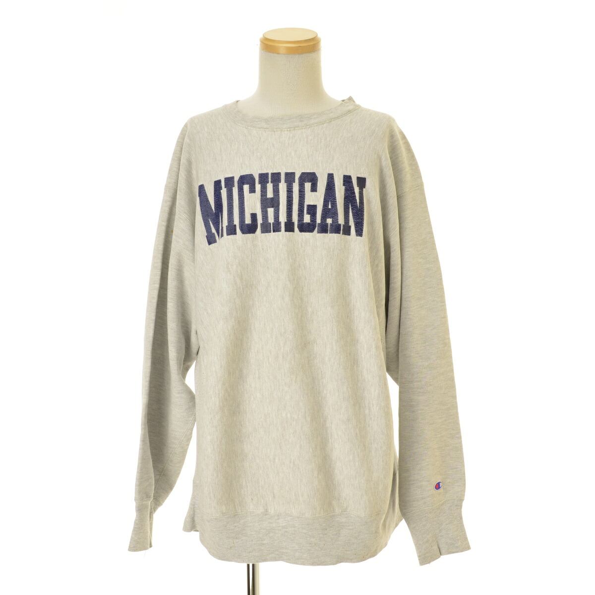 【中古】CHAMPION / チャンピオン80s RW リバースウィーブ トリコタグ MICHIGAN ミシガン長袖スウェット【cacfbcch-m】|ブランド古着の買取販売カンフル