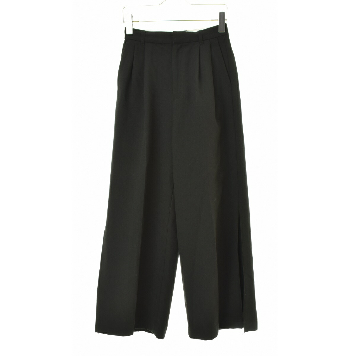 楽天市場】【中古】anuans ダブルストレッチスリットフレアパンツ