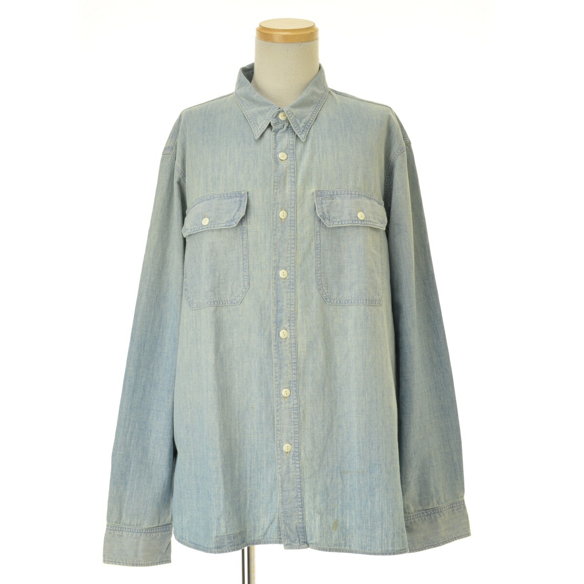 楽天市場】RRL ダブルアールエル BLACK DENIM WORK SHIRT