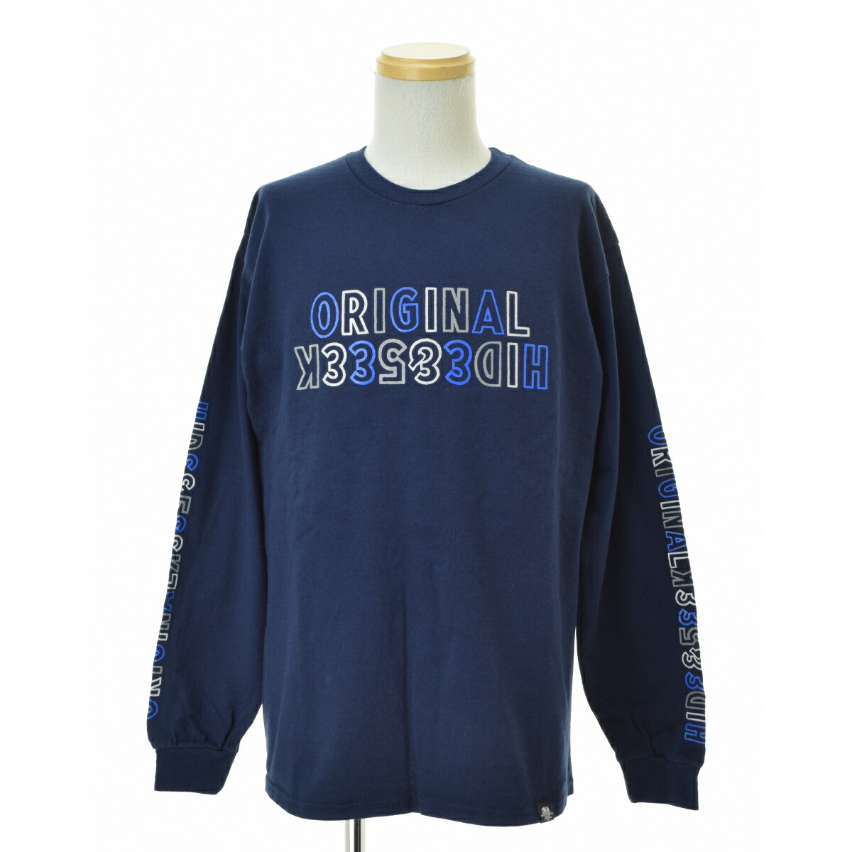 【中古】HIDE AND SEEK × Toru Nishiura 西浦徹 / ハイドアンドシーク × Toru Nishiura 西浦徹 Original H&S L/S Tee長袖Tシャツ【cacgaebb-m】