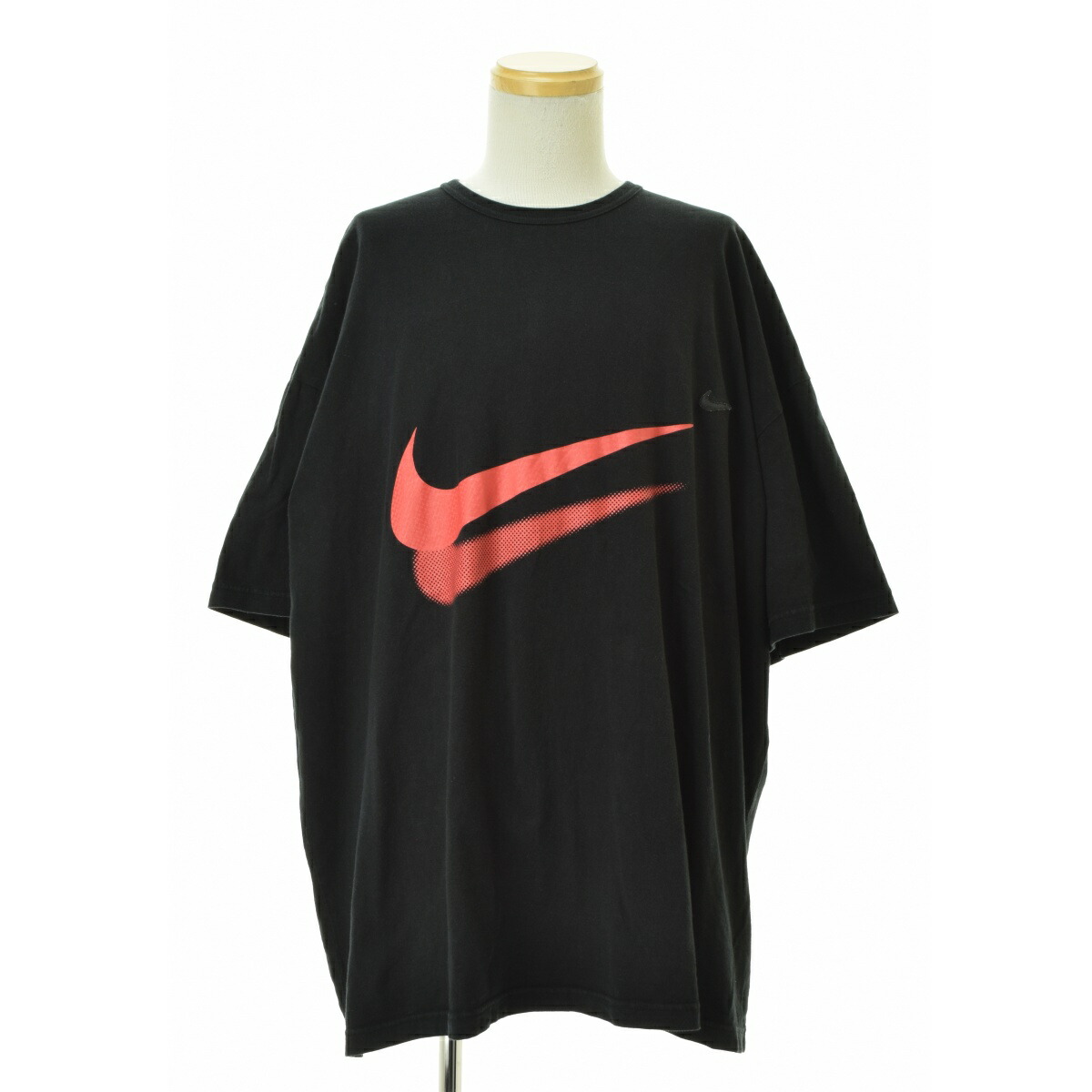 ブラックコムデギャルソ×ナイキ　オーバーサイズ　プリントTシャツ ブラックコムデギャルソン BLACK COMME des GARCONS NIKE 23SS