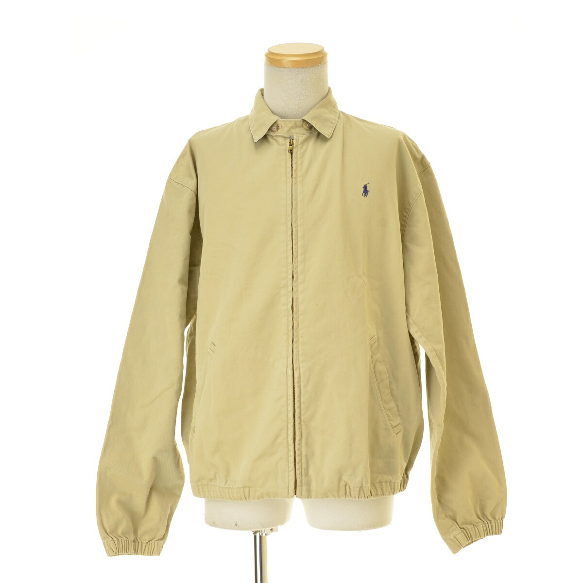 【中古】POLO RALPH LAUREN / ポロ ラルフローレン 80s～90s 三角タグ USA製 スウィングトップコットンジャケット【cacfbbag-m】