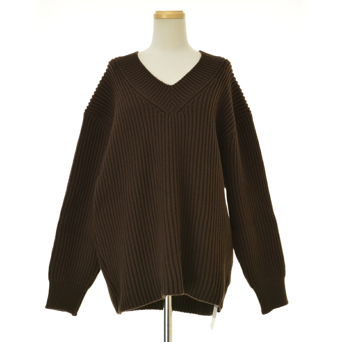 【値下げ】MUSE JAZZYニットプルオーバー クルーネックニット 23 080 520 4110 1 0 ベージュ (南船場店) MUZE 【値下げ】MUSE JAZZYニットプルオーバー クルーネック