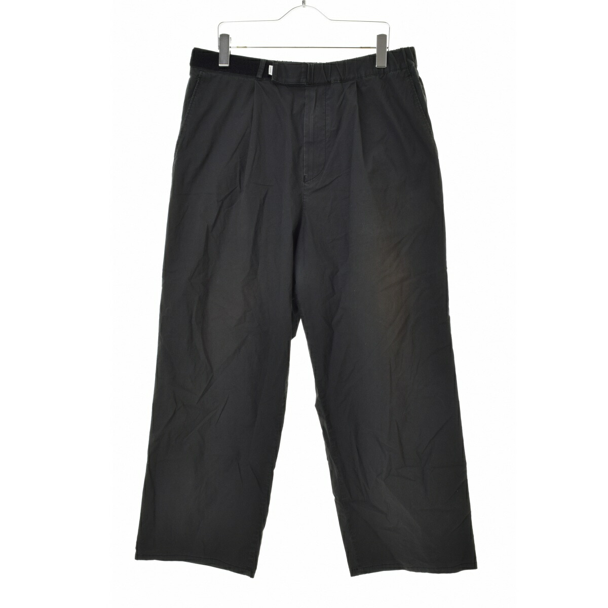楽天市場】GRAPHPAPER 21aw Compact Ponte Wide Chef Pants GM213