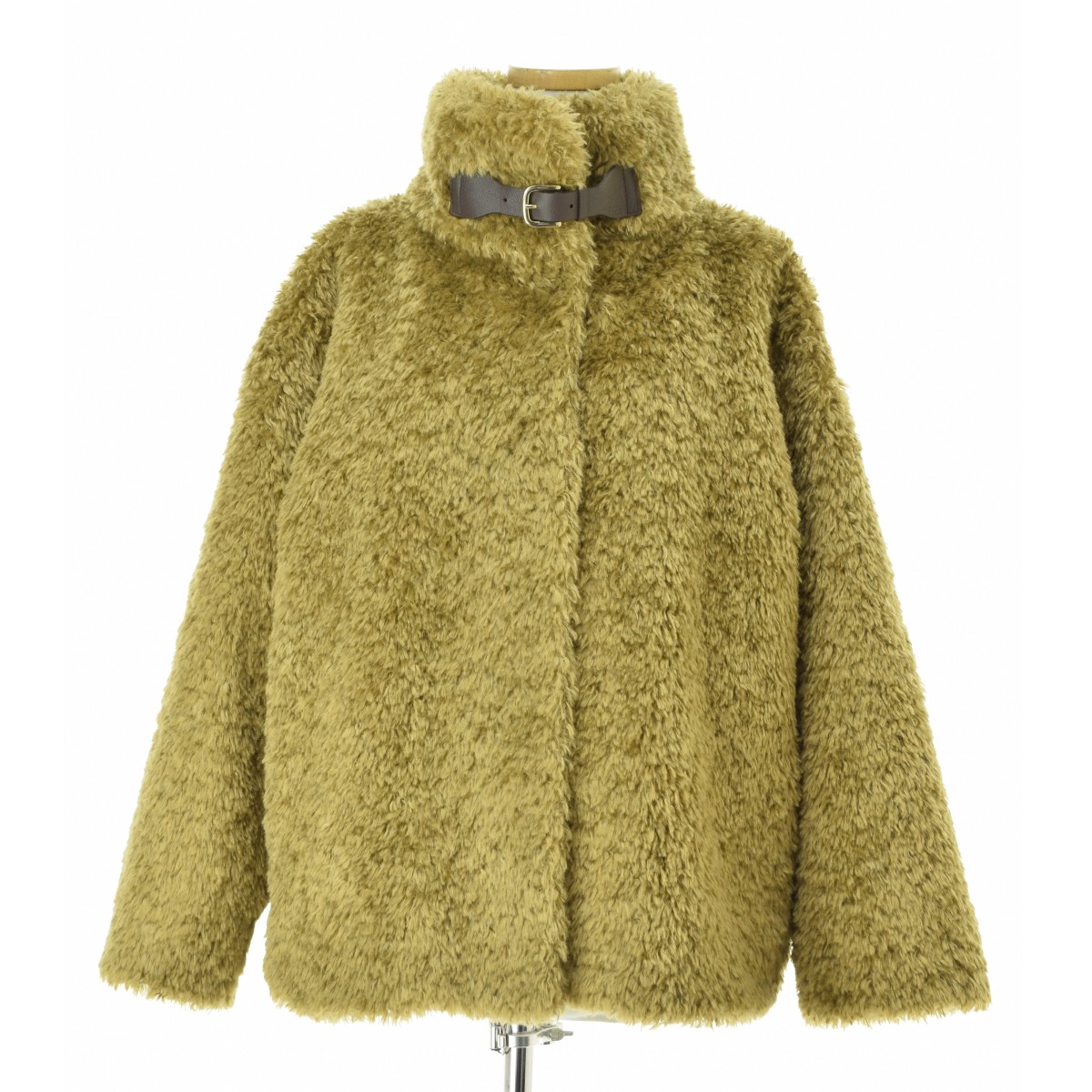 【中古】HERNO / ヘルノ 25AW GI000331D-12421-2000 カーリーオルタナティブファー ジャケットジャケット【cacgadcb-l】