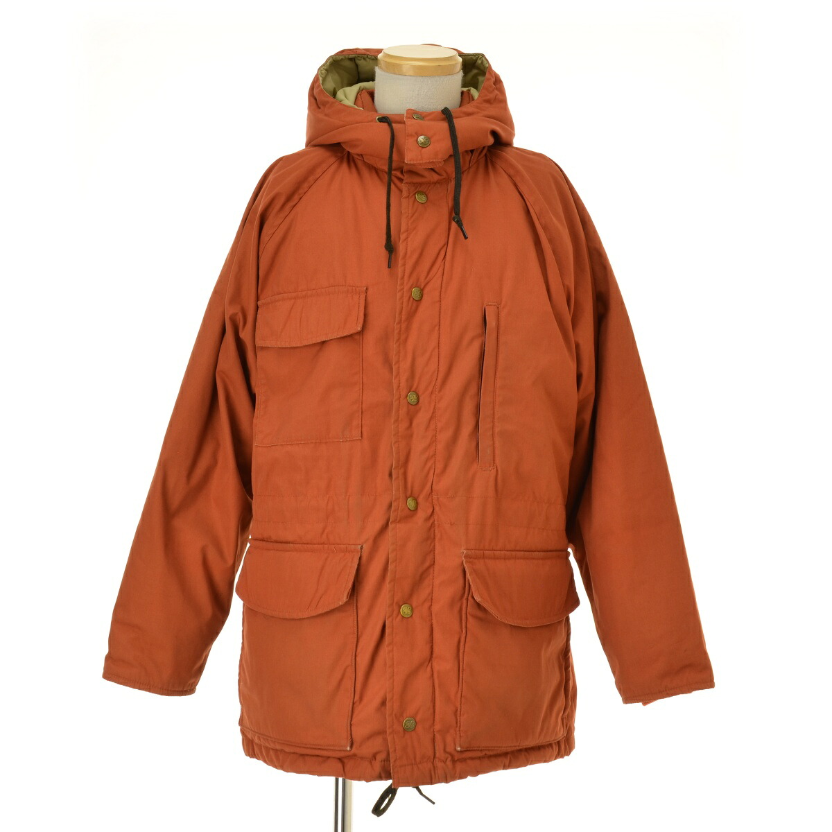 【中古】EDDIE BAUER / エディーバウアー 80s フード付 グースダウンコート【cacfbabj-m】