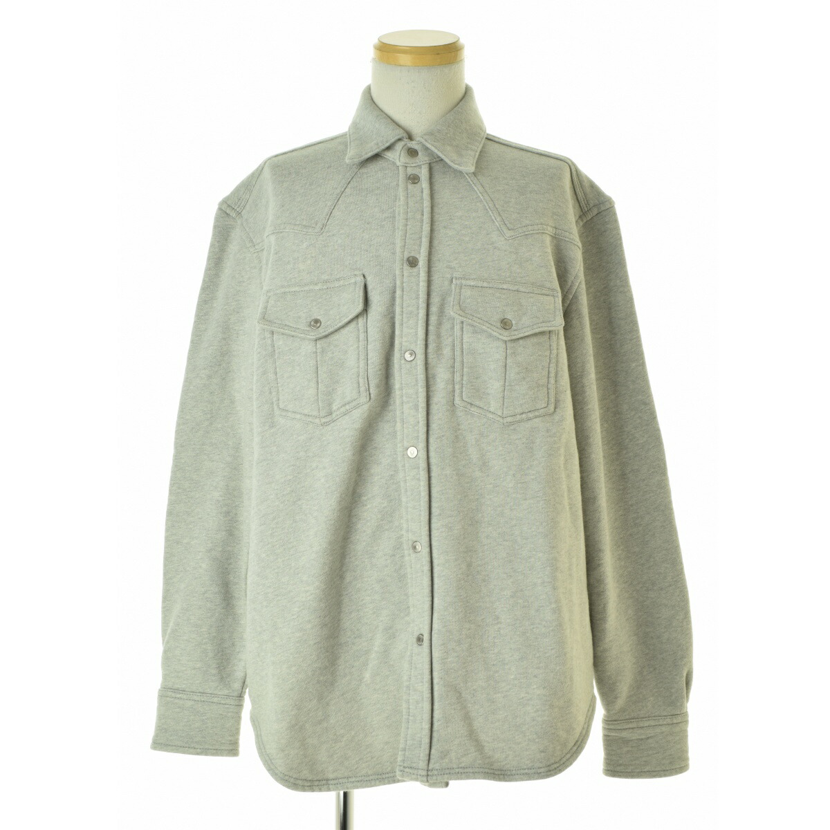 【中古】DIESEL / ディーゼル A06265 0DGAG S-OCEAN-E1 スウェットウエスタン長袖シャツ【cacfbcah-m】
