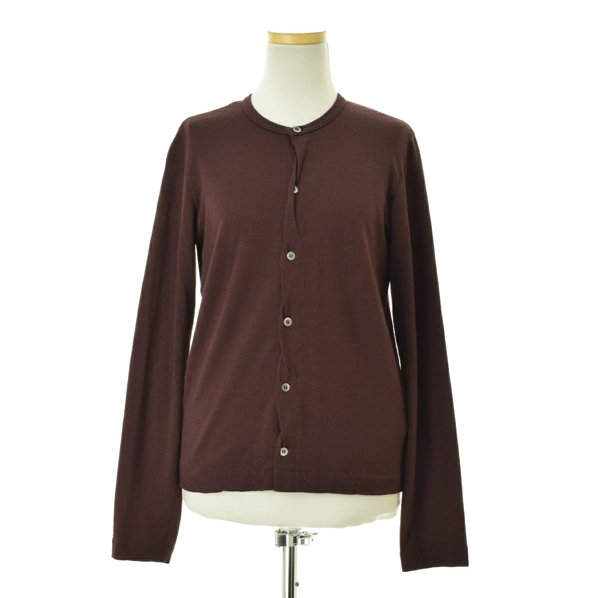 【中古】COMME des GARCONS TRICOT / コムデギャルソン トリコ 02AW AD2002 ウールニット長袖カーディガン【cacfbcai-l】