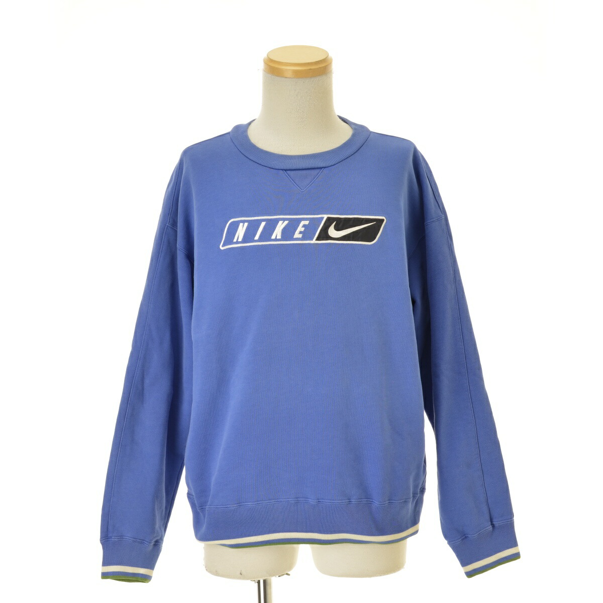 【中古】NIKE / ナイキ 90s スウォッシュロゴ長袖スウェット【cacgabaj-m】