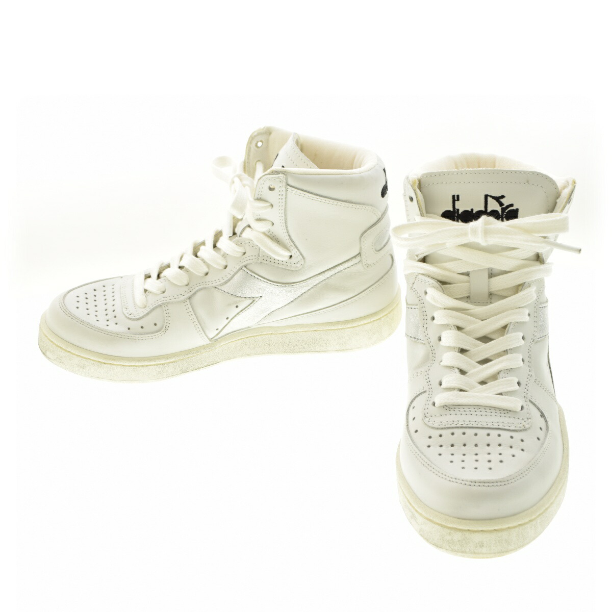 【中古】DIADORA / ディアドラ 176695-C6103 Mi Basket Used Wスニーカー【cacgabdb-z】