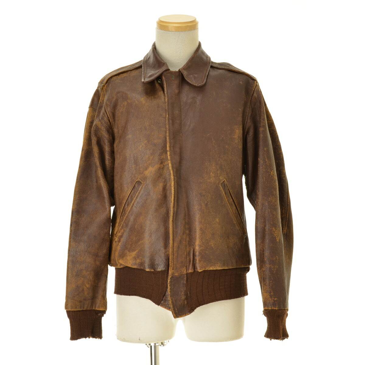 【中古】【期間限定値下げ】GRAYLEIGH 40s コノ字 CONMAR片爪 スポーツレザージャケット【cacfbbca-m】