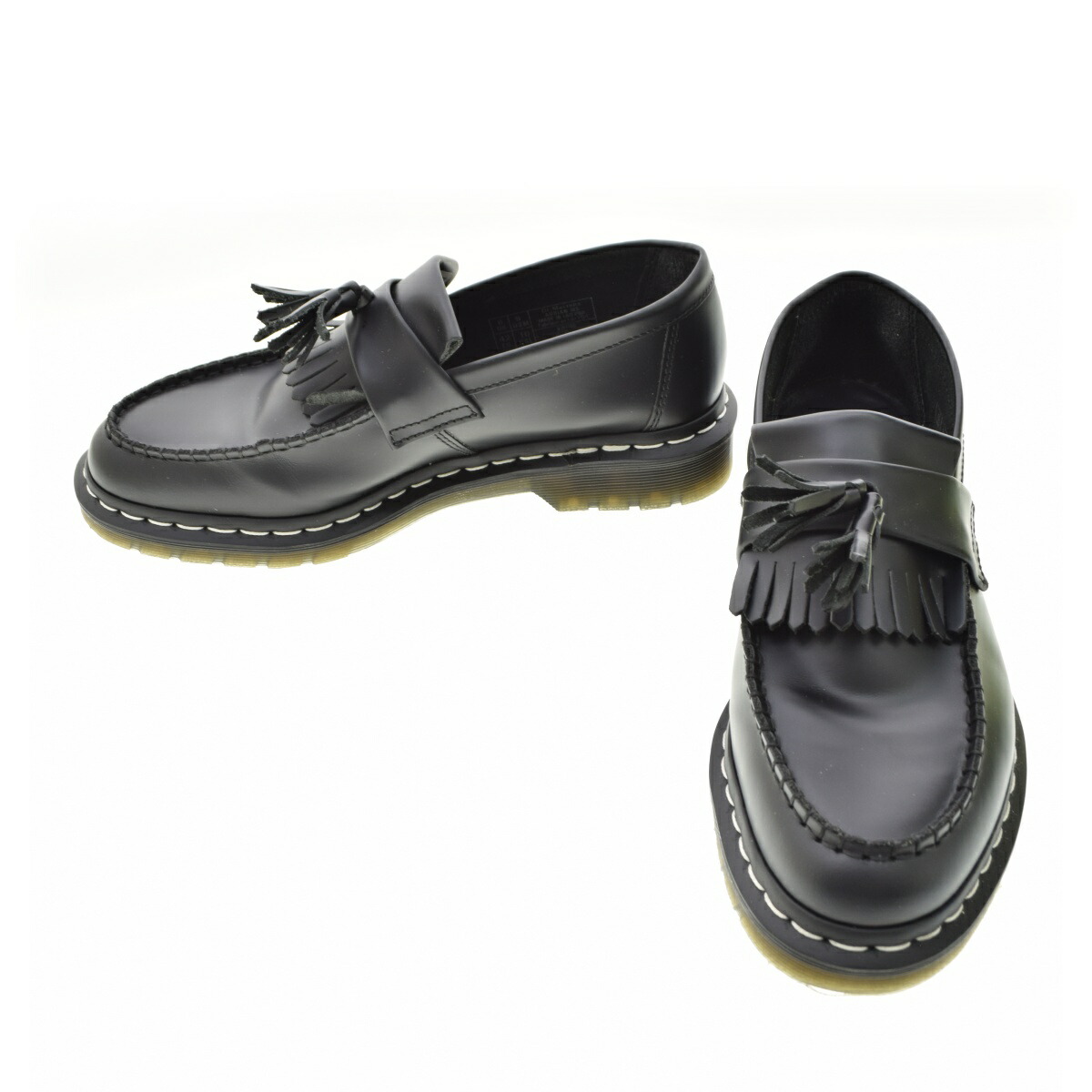 【中古】Dr. Martens / ドクターマーチン 26805001 ADRIAN WS エイドリアン ホワイトステッチ タッセルローファーレザーシューズ【cacgaeac-z】
