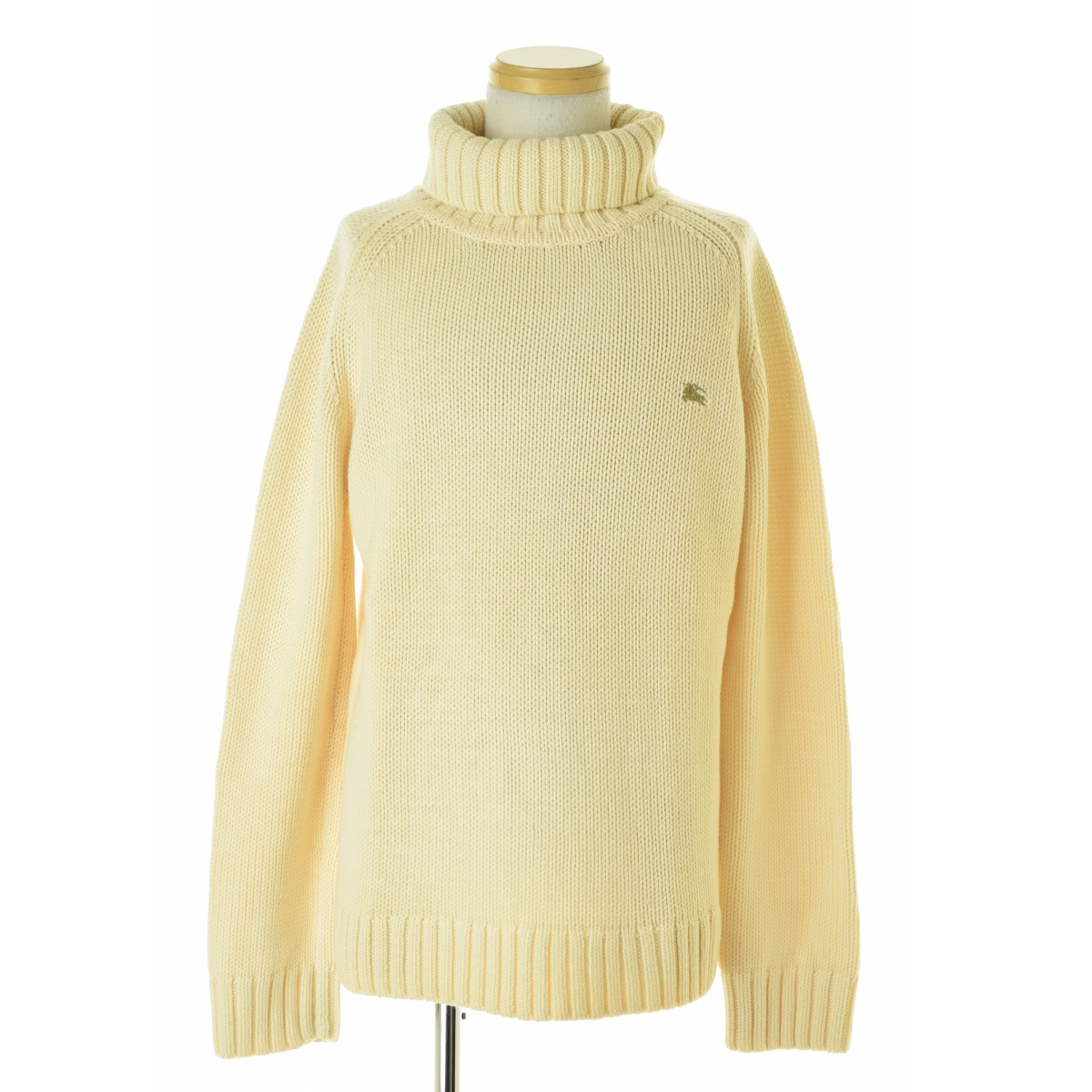 【試着のみ未使用】バーバリーブラックレーベル♡ タートルネックボーダーニット♡2 シアーボーダーニット(WEB限定カラー)(ニット・セーター