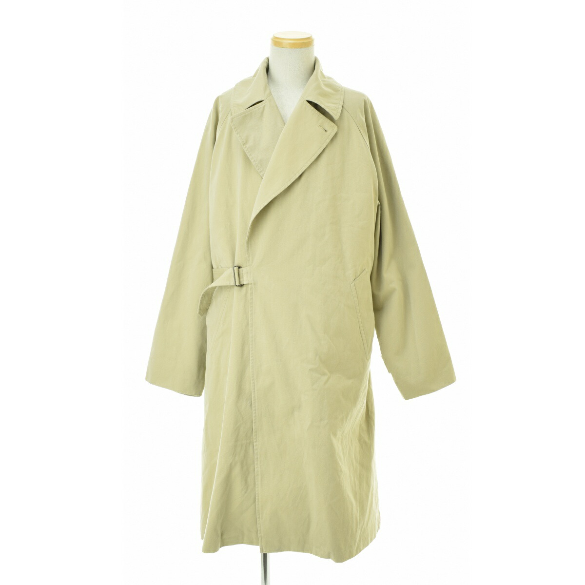 COMOLI (17AW ）ウール 中綿 タイロッケンコートベージュ ベルト付き タイロッケンコート - 1LDK annex