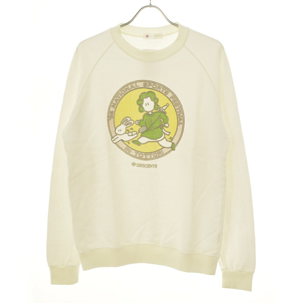 【中古】DESCENTE / デサント 80s 85NATIONAL SPORTS FESTIVAL長袖スウェット【cacfadci-m】
