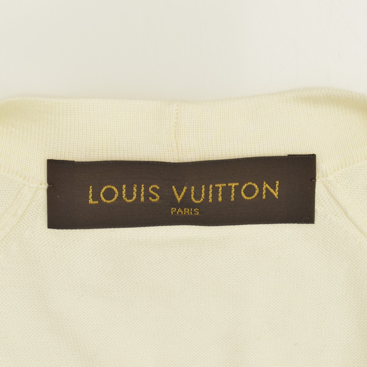 LOUIS VUITTON ルイヴィトン16SS ウールシルクカシミヤニット長袖