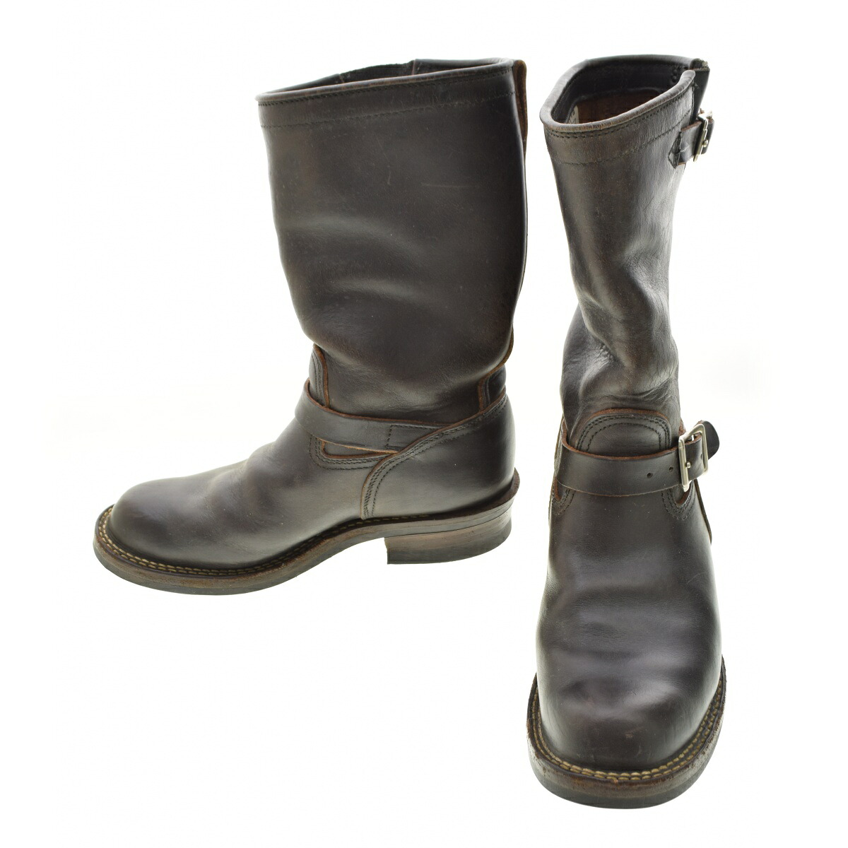 VIBERG ヴィバーグ エンジニアブーツ 8D ブラック 茶芯 公式通販 