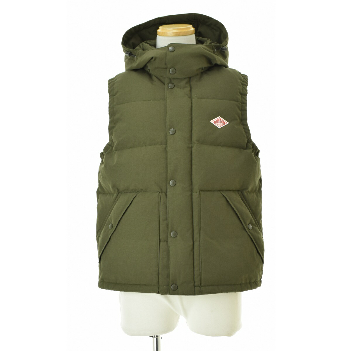 DANTON BEAMS フード付きダウンベスト サイズL（42） Danton（ダントン