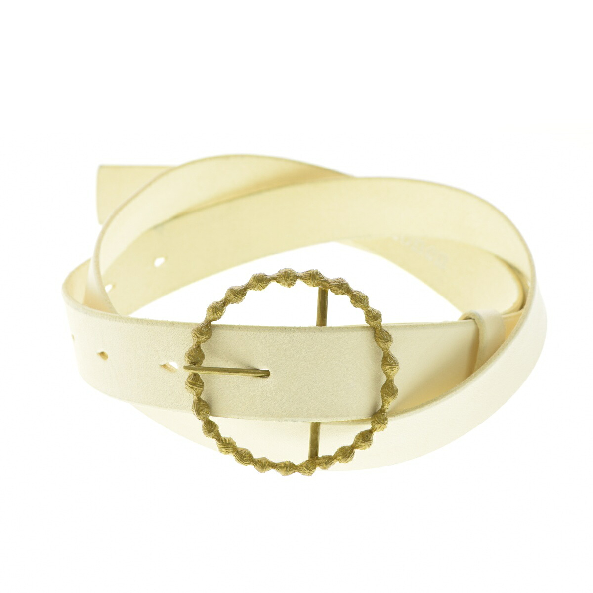 【中古】mina perhonen / ミナペルホネンxs7948 tambourine レザーベルト【cacgahba-z】｜ブランド古着の買取販売カンフル