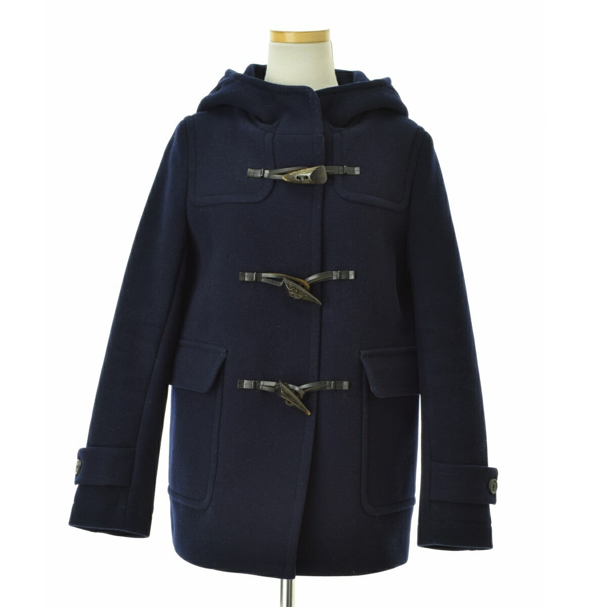 極美品✨定価6万✨マカフィー トゥモローランド ロングダッフルコート 36 S マカフィー MACPHEE トゥモローランド ダッフルコート ロング丈 長袖