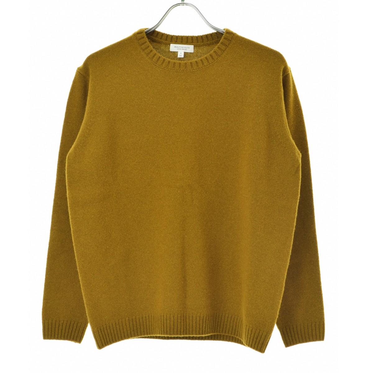 H BEAUTY&YOUTH / エイチビューティ&ユース 1613-199-3419 FLUFFY LAME SHORT KNIT PULLOVER 長袖ニットセーター H BEAUTY&YOUTH UNITED ARROWS（エイチビューティーアンドユース