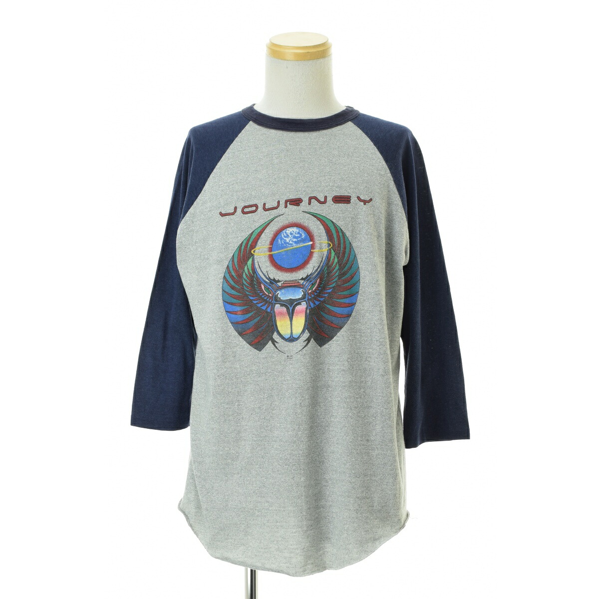 【中古】VINTAGE / ヴィンテージ 80s JOURNEY ESCAPE TOUR 81七分袖カットソー【cacfbcda-m】