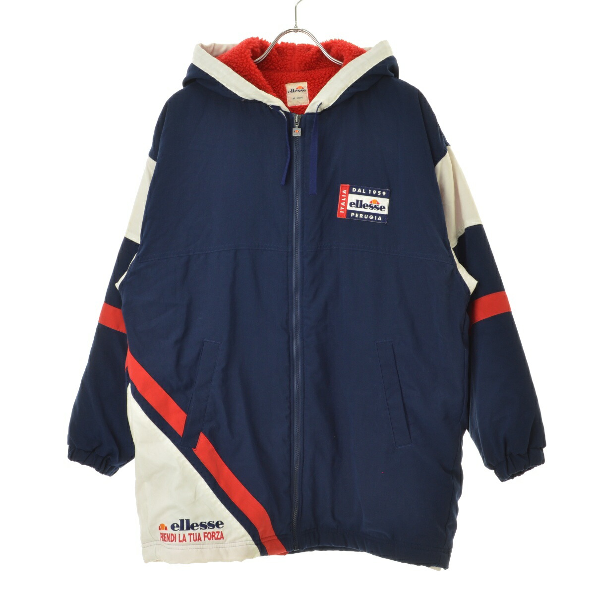 ellesseエレッセ総柄ブルゾンジャケット 90年代 ellesse エレッセ 総柄 ポリエステル ジャケット