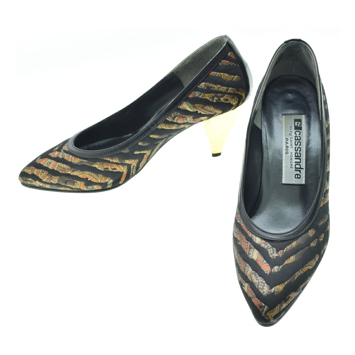 楽天市場】【中古】カルツェリアホソノ calzeriaHOSONO パンプス 
